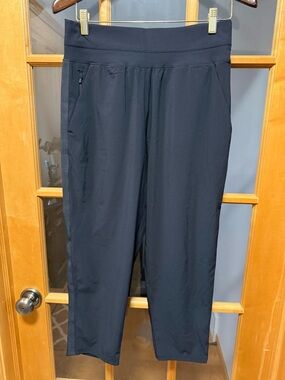 Athleta Black Track Joggers